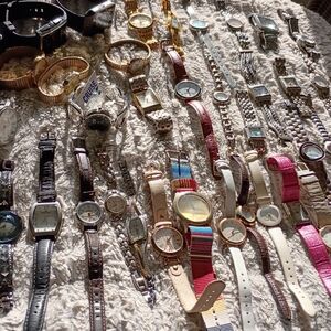 Assorted Women's Wristwatch - Pink, White, Tan, Brown, Gold, Silver
